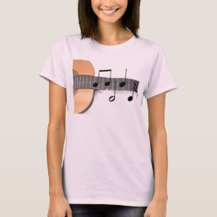 Guitar with Notes T-Shirt