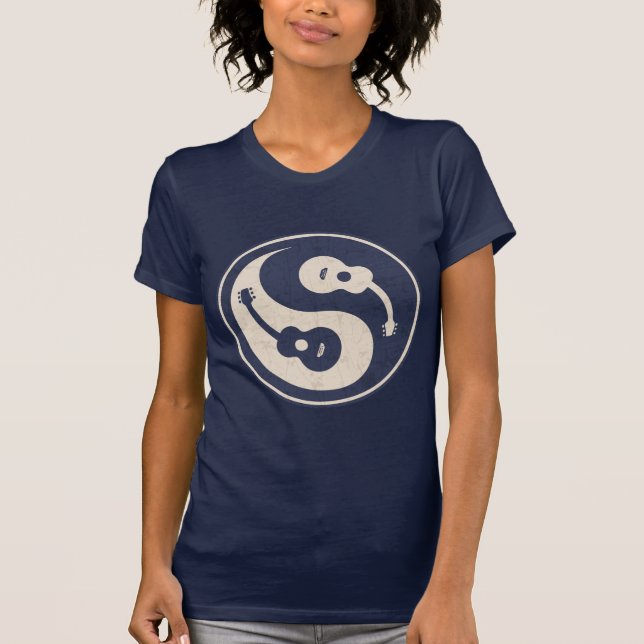 Guitar Yang -blue T-Shirt (Front)