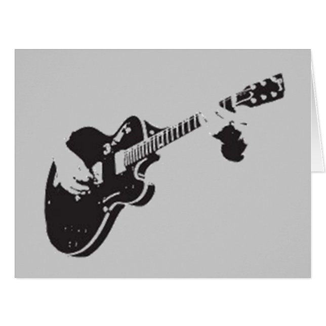 Guitare - (Devant horizontal)