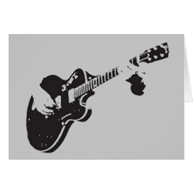 Guitare - (Devant horizontal)
