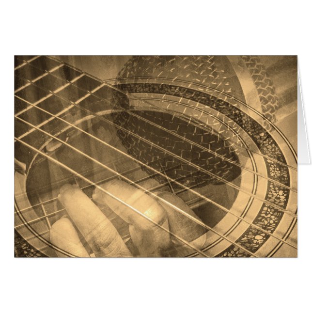 Guitare Abstraite (Devant Horizontal)