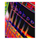 Guitare Abstraite Poster d'Art Pop Moderne Rock N 