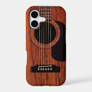 Guitare acoustique à table en acajou