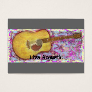 Guitare acoustique en direct