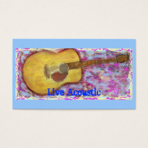 Guitare acoustique en direct