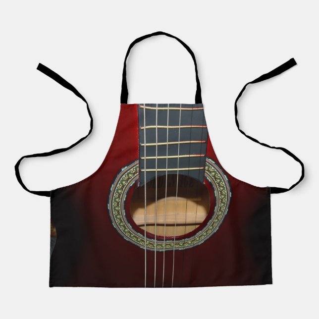 Guitare classique Brown, Tablier d'impression inté (Recto)