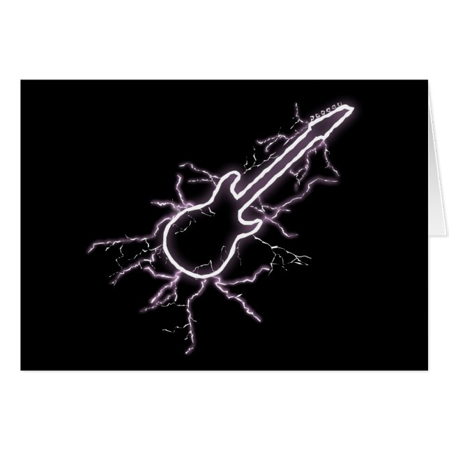 Guitare électrique (Devant horizontal)