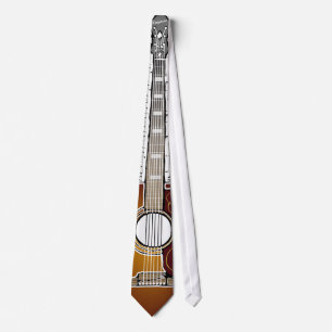 Guitare vintage - cravate