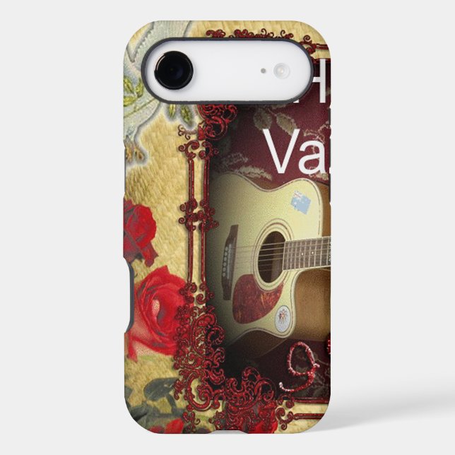 Guitare vintage : Jour de la Saint-Valentin pour l (Verso)