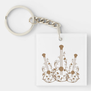 Guitares en bois défilé