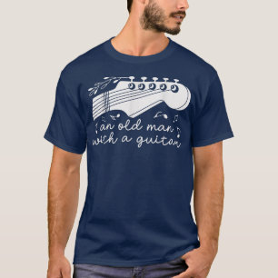 Guitarist Band Player Acoustic Guitar Vintage Grap T-Shirt