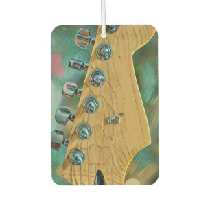 guitarist birthday gift air freshener