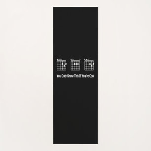 Guitarist Dad Guitar Tab Musical Birthday Yoga Mat