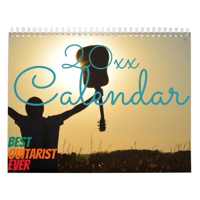 Guitarist gift | 2023 calendar (Cover)