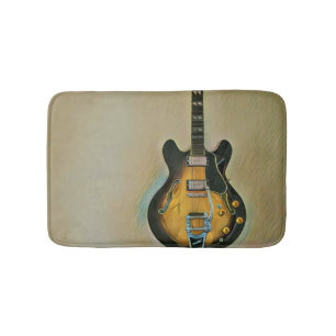 Guitarist gifts bath mat
