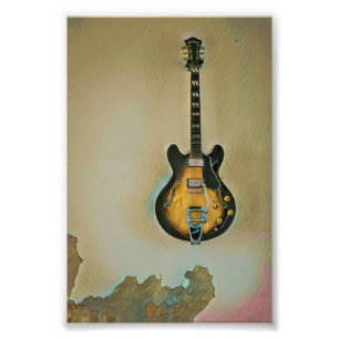 Guitarist gifts photo print