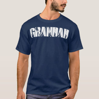 Guitarist Grandad Funny Music Guitar Lover Fathers T-Shirt