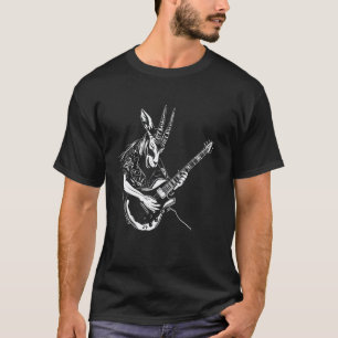 Guitarist Guitar - Guitar Player Gazelle Dad Mom T-Shirt