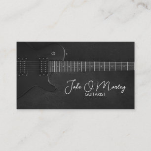 Guitarist Guitar Music Musician Business Card