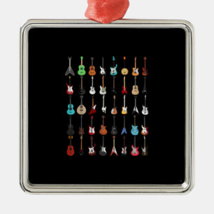 Guitarist Guitar Musical Instrument Rock and Roll Metal Ornament