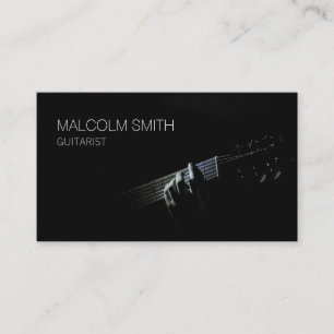 Guitarist Guitar Player Business Card