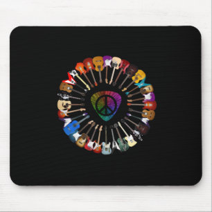 Guitarist Guitar Variety Birthday Mouse Pad