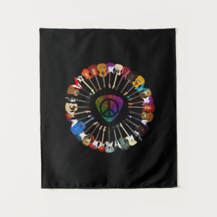 Guitarist Guitar Variety Birthday Tapestry