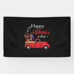 Guitarist Happy Valentines Day Guitarist Birthday Banner