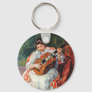 Guitarist Keychain