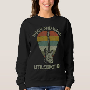 Guitarist Little Bro Tshirt Brother Shirt Fathers