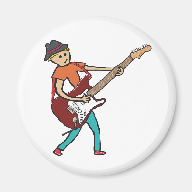 Guitarist Magnet (Front)