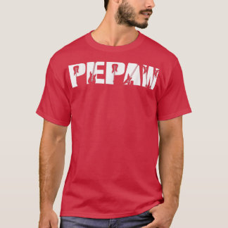Guitarist Pepaw Funny Music Guitar Lover Fathers D T-Shirt