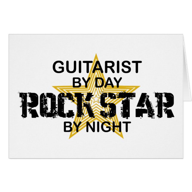 Guitarist Rock Star by Night (Front Horizontal)