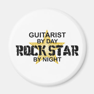Guitarist Rock Star by Night Magnet