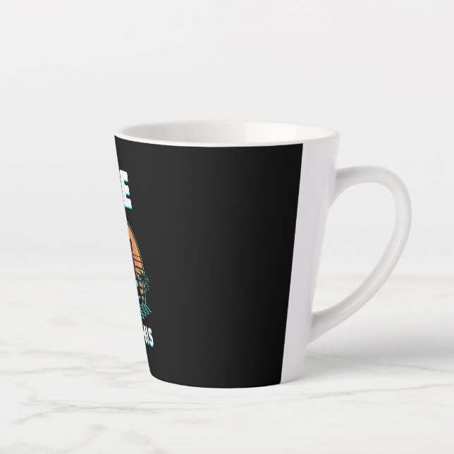 Guitarist Uke Got This Birthday Latte Mug (Right)