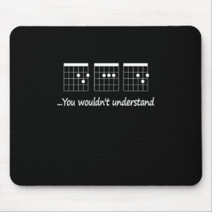 Guitarist You Would Not Understand Birthday Mouse Pad