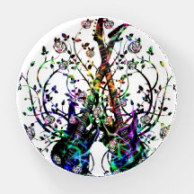 Guitars And Roses Paperweight