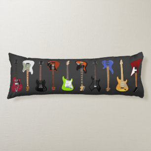 Guitars Body Pillow