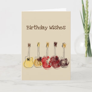Guitars Card