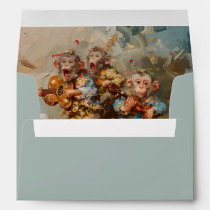 Guitars - Envelope for Card size 12.7 x 17.8 cm