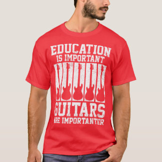 Guitars Guitarist Guitar Player T-Shirt