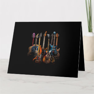 Guitars guitarists gift card