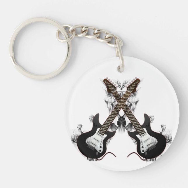 Guitars Keychain (Front)