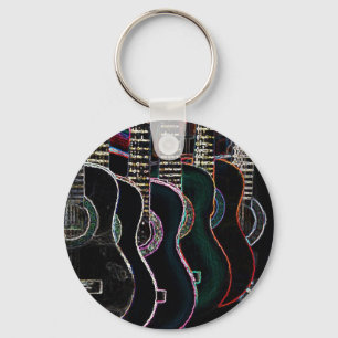 guitars keychain