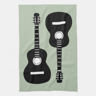 Guitars Kitchen Towel
