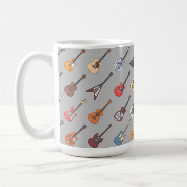 Guitars Music Mug (Left)