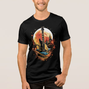 Guitars of the universe! Tri-Blend shirt