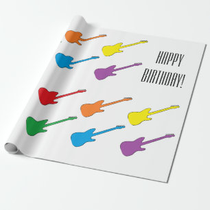 "Guitars" Wrapping Paper