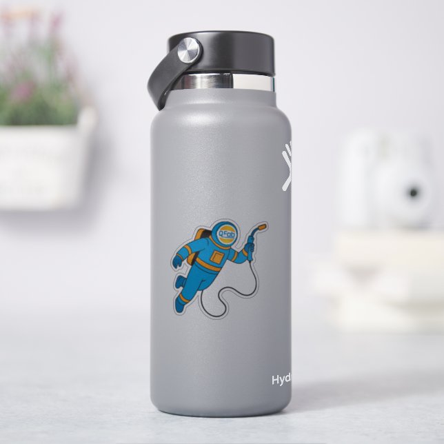 Gulf Astrowelder Qfab Sticker (HydroFlask)