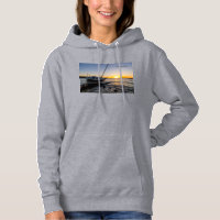 Gulf Breeze Sailboat And Jetty Sunset Hoodie